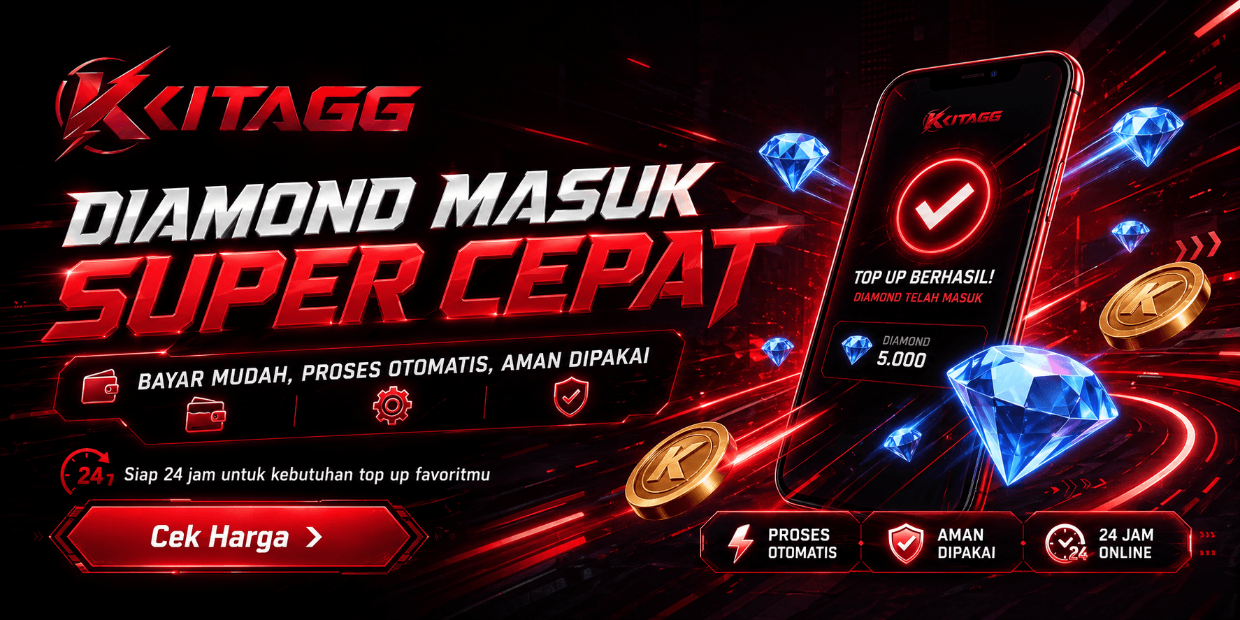 Promo Topup SEMUA GAME